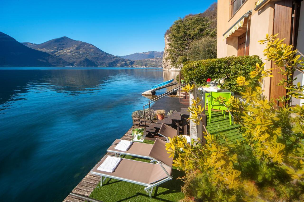 The Pier On The Lake Marone Esterno foto