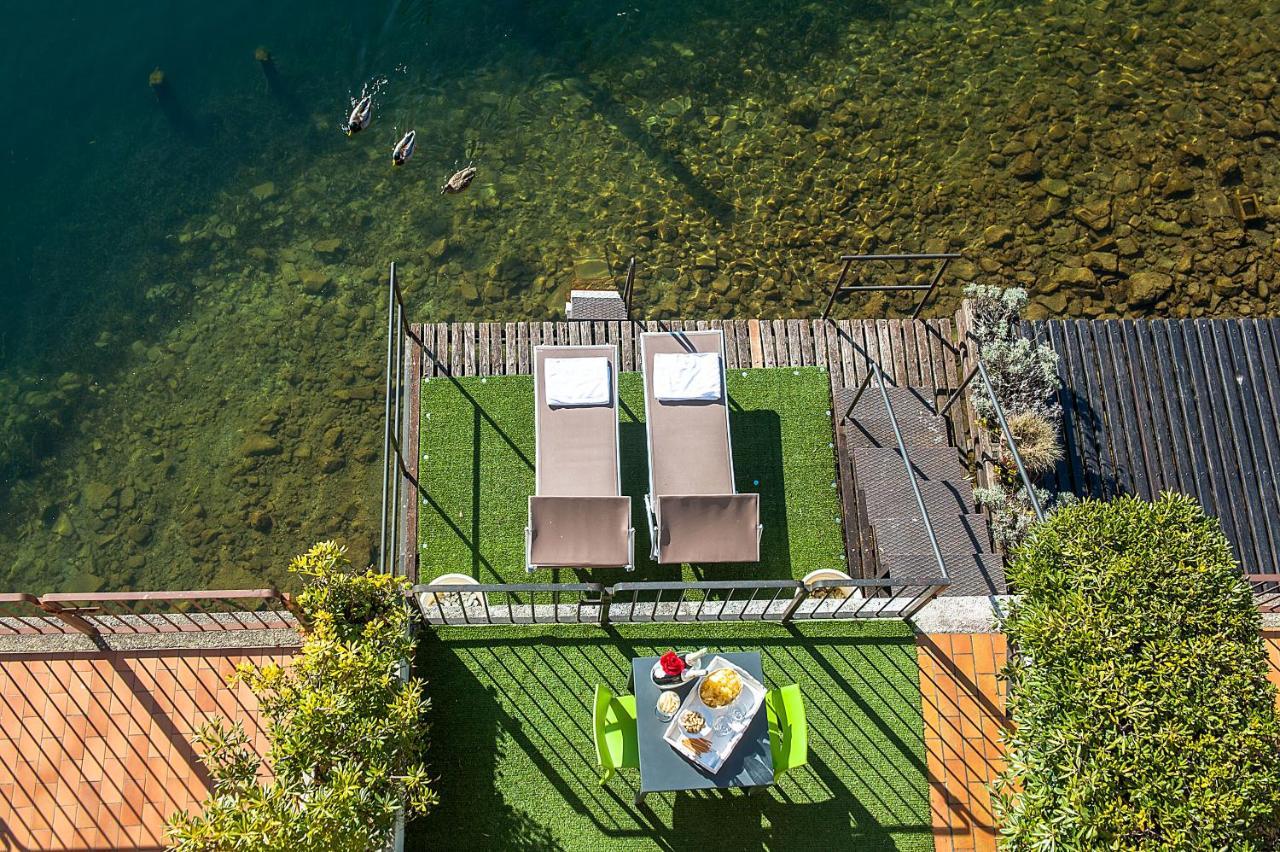 The Pier On The Lake Marone Esterno foto